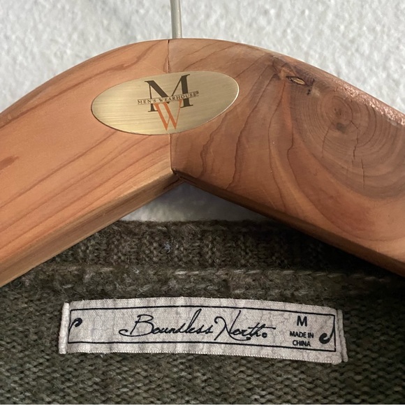 Embroidered Brown Cardigan Sweater - Picture 12 of 15